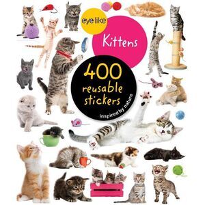 Eyelike Stickers: Kittens -- Workman Publishing